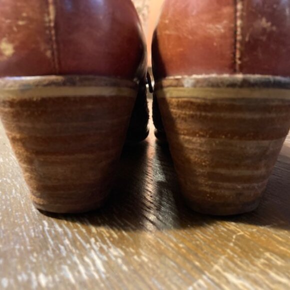 Nine West Vintage woven 8.5 8 vtg - Picture 6 of 9